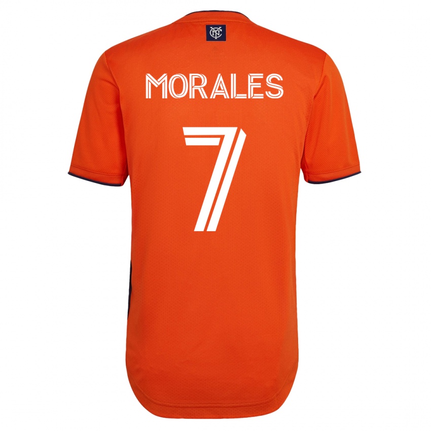 Hombre Camiseta Alfredo Morales #7 Negro 2ª Equipación 2023/24 La Camisa Argentina