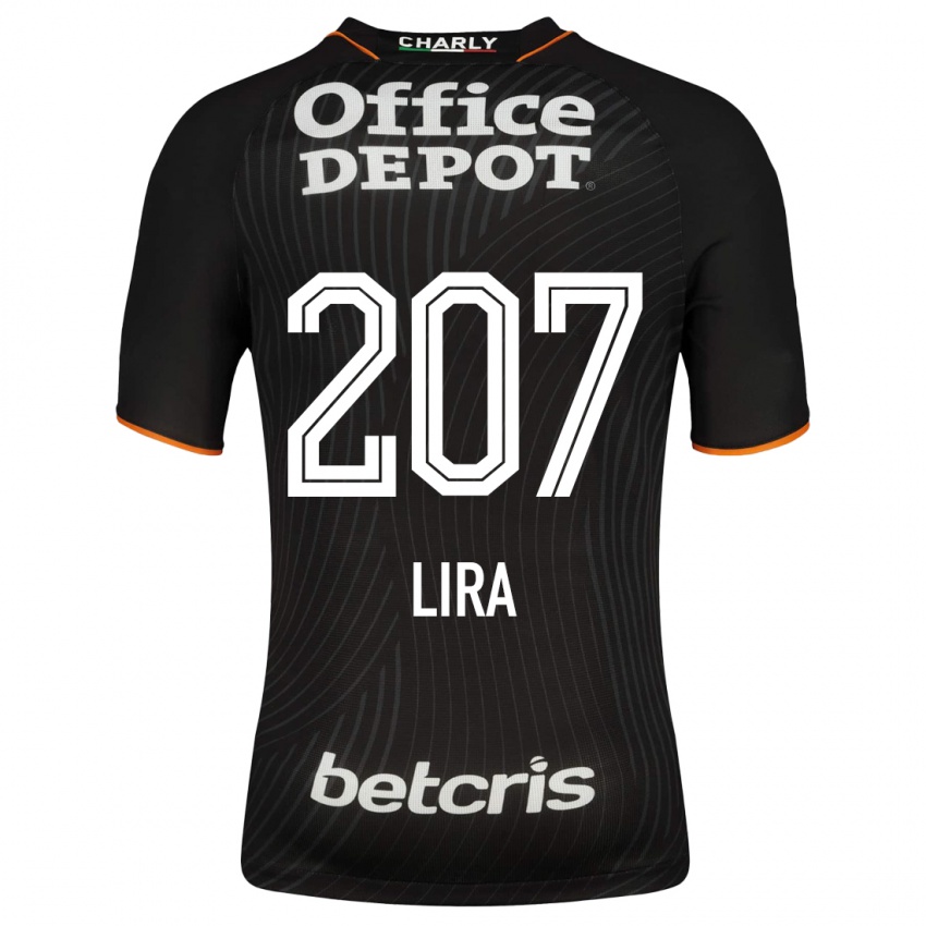 Hombre Camiseta Almir Lira #207 Negro 2ª Equipación 2023/24 La Camisa Argentina
