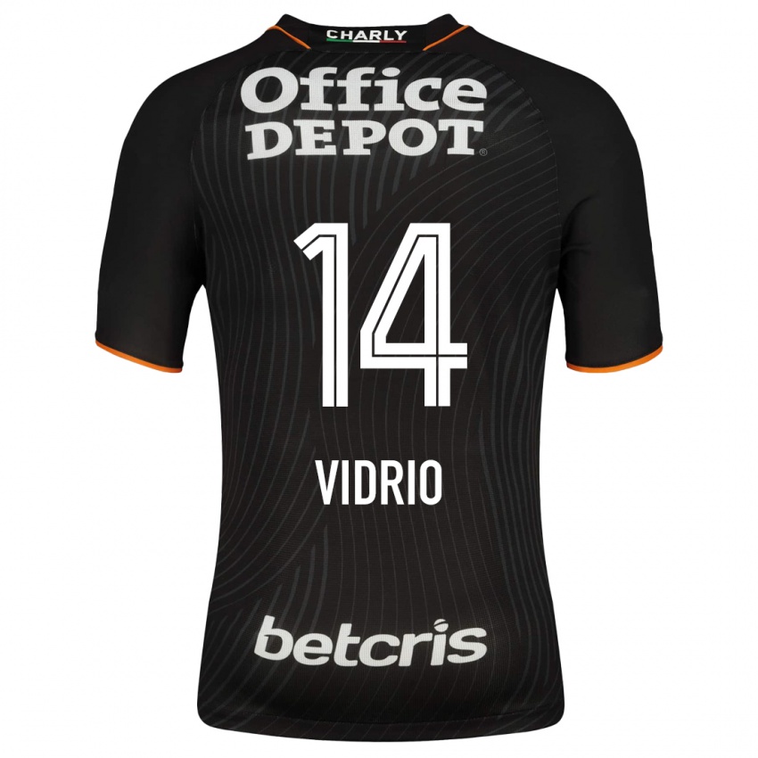 Hombre Camiseta Nailea Vidrio #14 Negro 2ª Equipación 2023/24 La Camisa Argentina