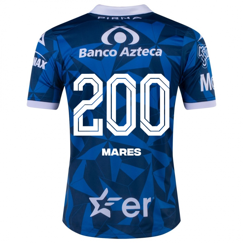 Hombre Camiseta Cristian Mares #200 Azul 2ª Equipación 2023/24 La Camisa Argentina