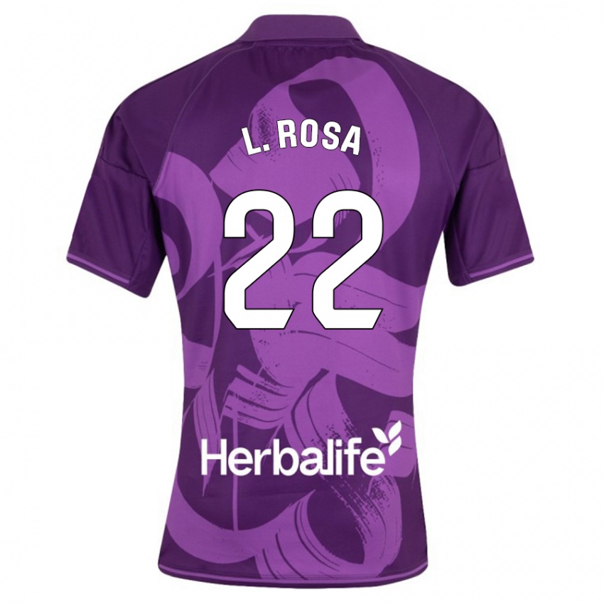 Hombre Camiseta Lucas Rosa #22 Violeta 2ª Equipación 2023/24 La Camisa Argentina