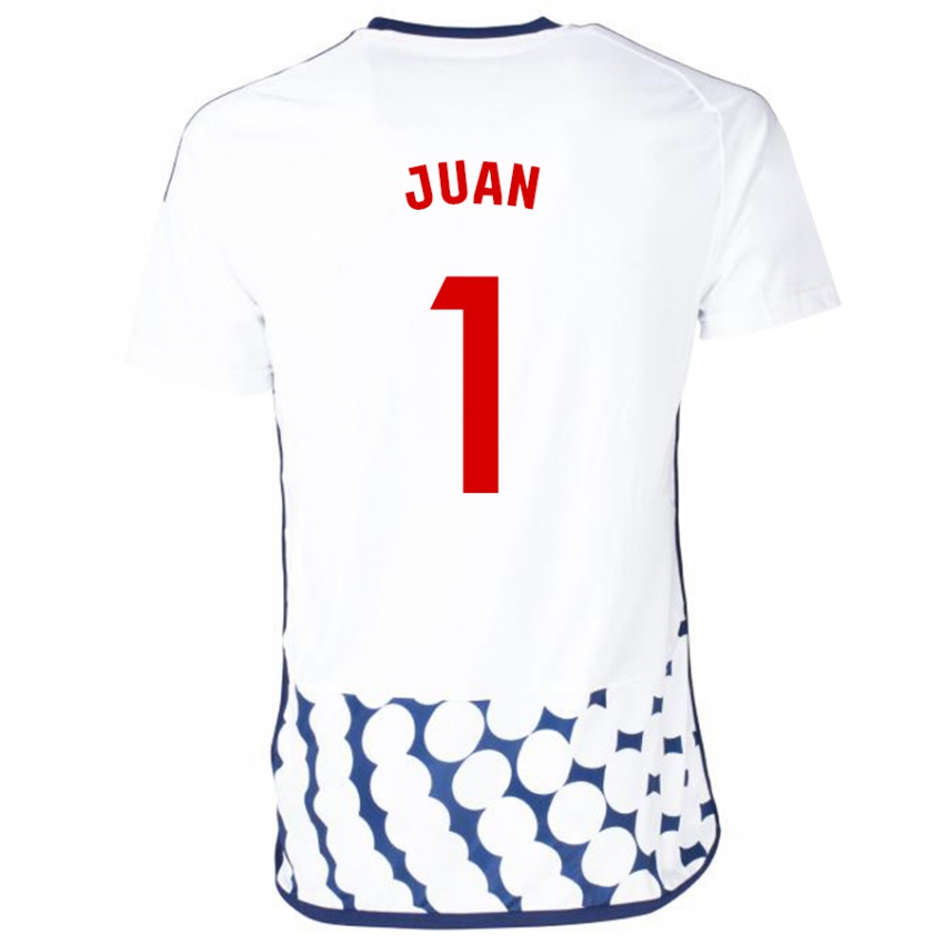 Hombre Camiseta Ramón Juan #1 Blanco 2ª Equipación 2023/24 La Camisa Argentina