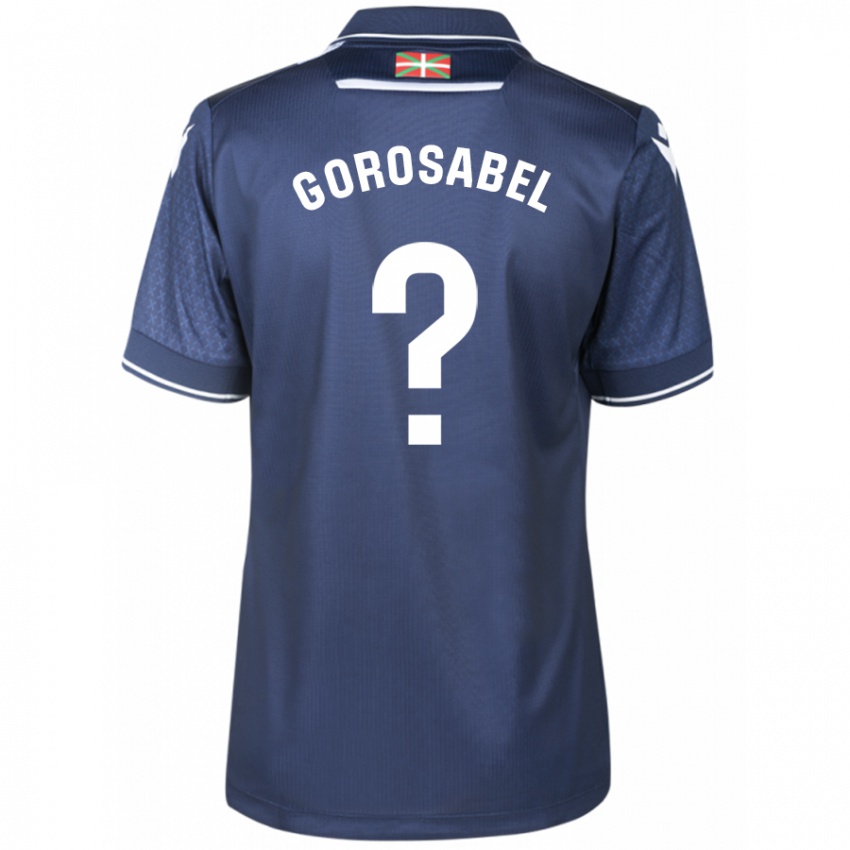 Hombre Camiseta Gorka Gorosabel #0 Armada 2ª Equipación 2023/24 La Camisa Argentina