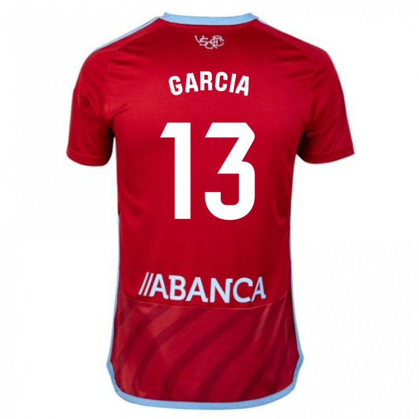 Hombre Camiseta Raul Garcia #13 Rojo 2ª Equipación 2023/24 La Camisa Argentina