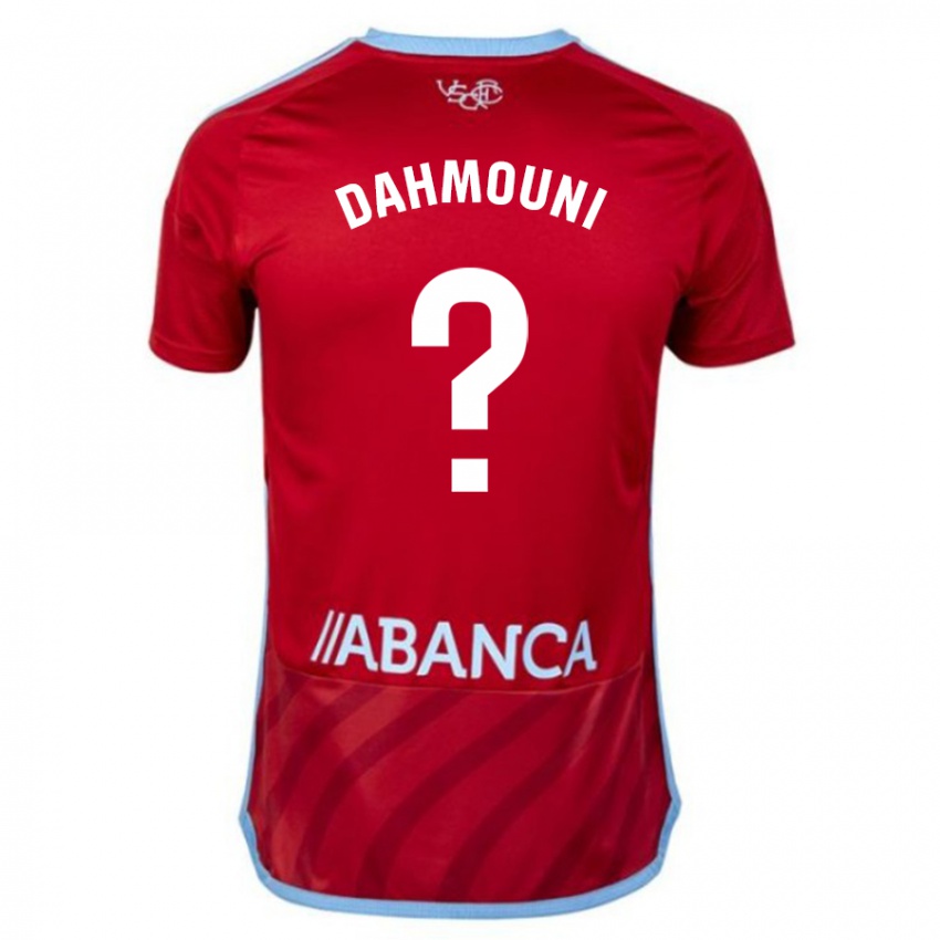 Hombre Camiseta Moha Dahmouni #0 Rojo 2ª Equipación 2023/24 La Camisa Argentina