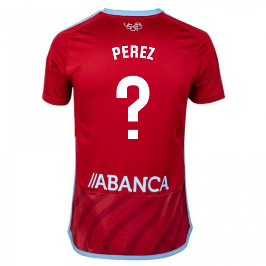 Hombre Camiseta Iván Pérez #0 Rojo 2ª Equipación 2023/24 La Camisa Argentina