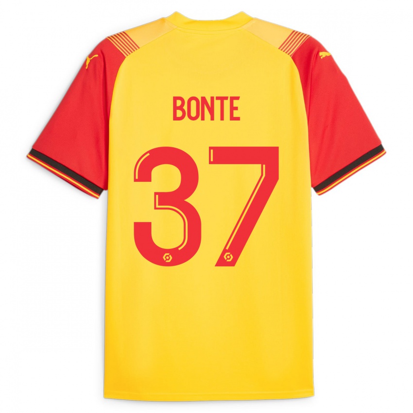 Mujer Camiseta Nolan Bonte #37 Amarillo 1ª Equipación 2023/24 La Camisa Argentina