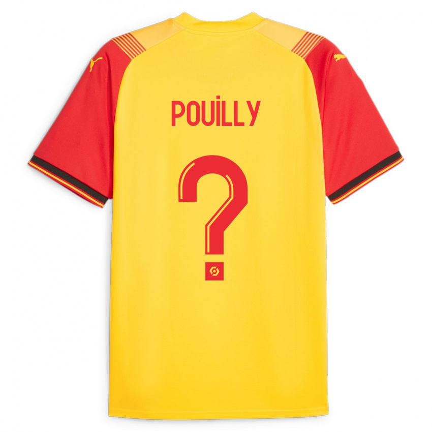 Mujer Camiseta Tom Pouilly #0 Amarillo 1ª Equipación 2023/24 La Camisa Argentina