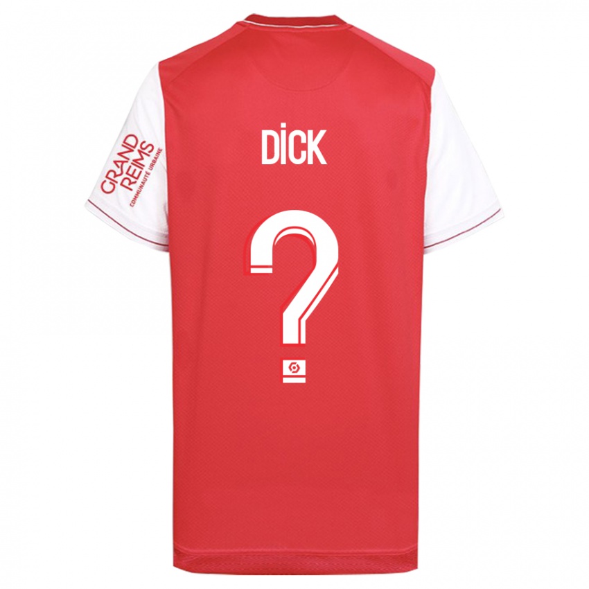 Mujer Camiseta Livingstone Dick #0 Rojo 1ª Equipación 2023/24 La Camisa Argentina