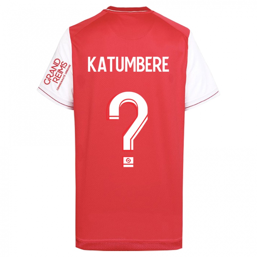 Mujer Camiseta Noah Katumbere #0 Rojo 1ª Equipación 2023/24 La Camisa Argentina