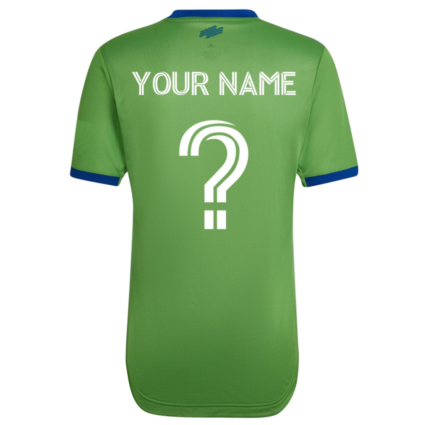 Mujer Camiseta Su Nombre #0 Verde 1ª Equipación 2023/24 La Camisa Argentina