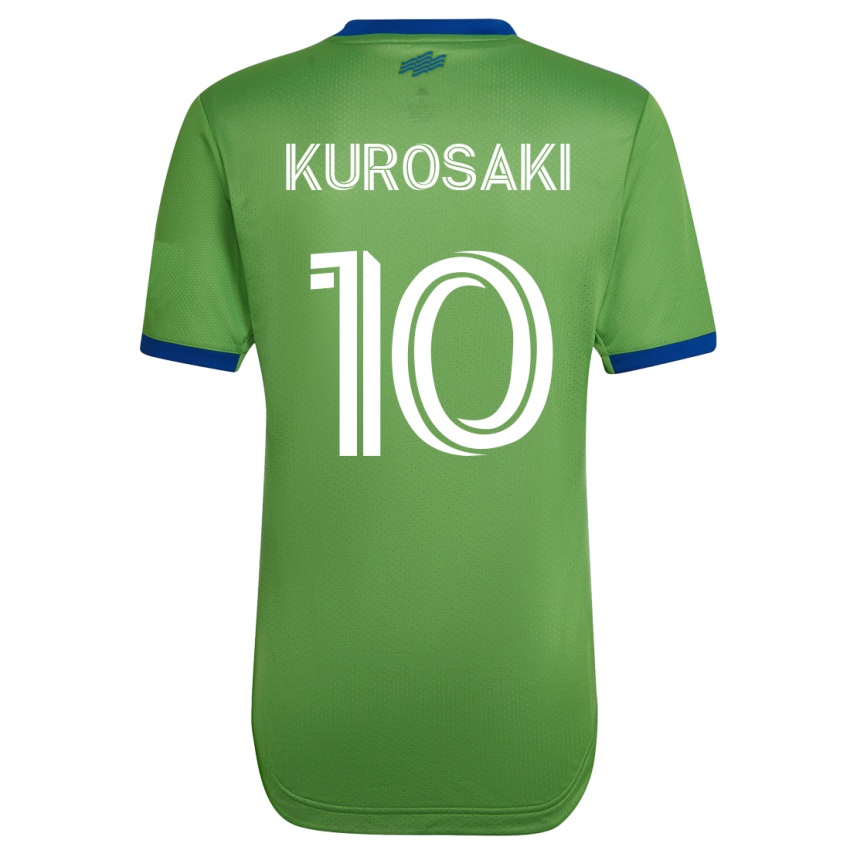 Mujer Camiseta Yuuka Kurosaki #10 Verde 1ª Equipación 2023/24 La Camisa Argentina
