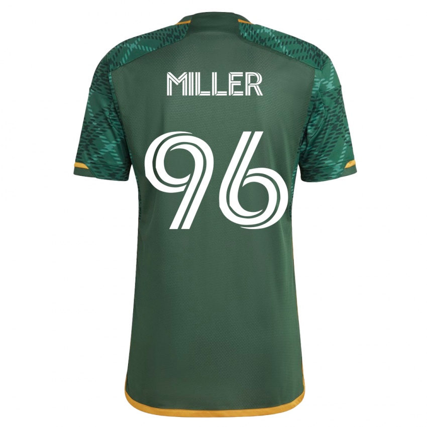 Mujer Camiseta Carver Miller #96 Verde 1ª Equipación 2023/24 La Camisa Argentina