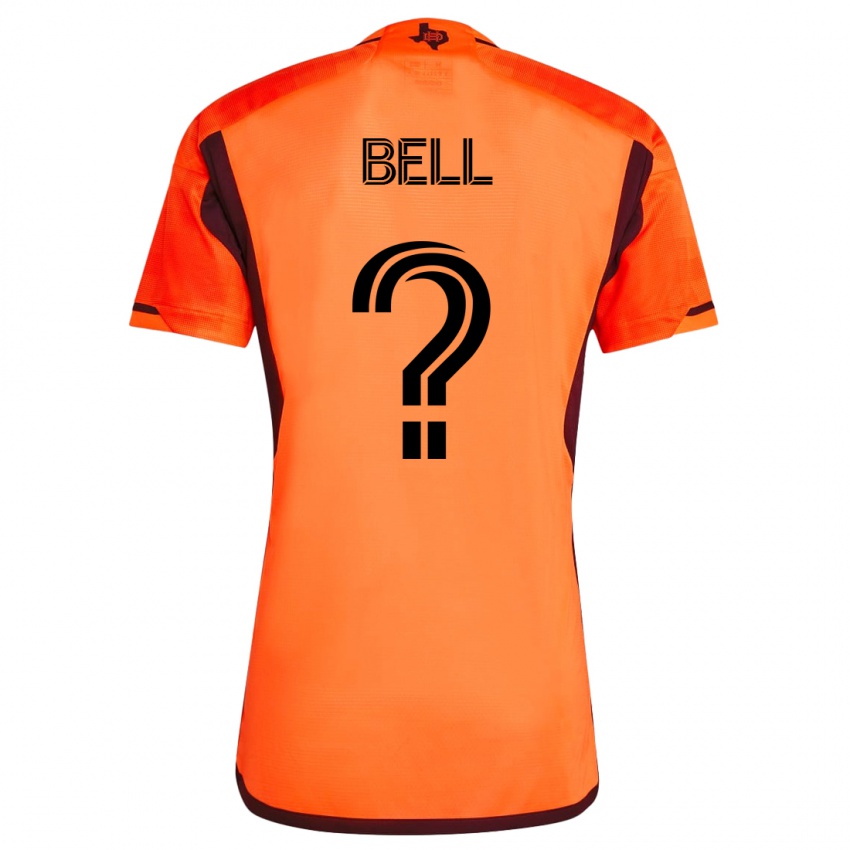 Mujer Camiseta Jahmani Bell #0 Naranja 1ª Equipación 2023/24 La Camisa Argentina