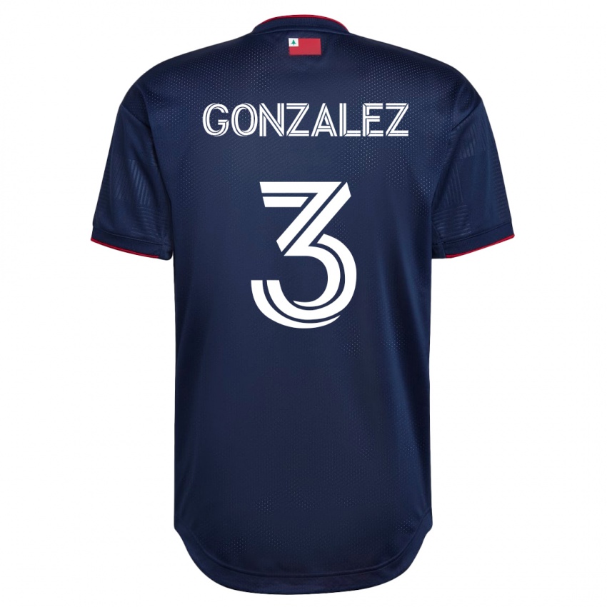 Mujer Camiseta Omar González #3 Armada 1ª Equipación 2023/24 La Camisa Argentina