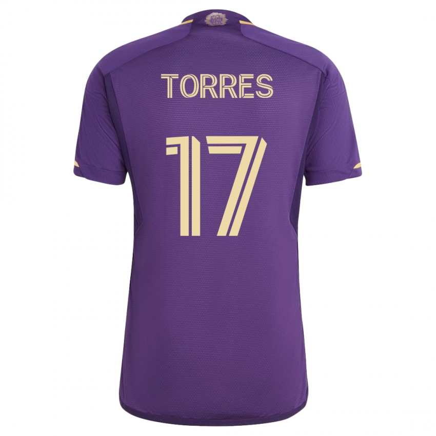 Mujer Camiseta Facundo Torres #17 Violeta 1ª Equipación 2023/24 La Camisa Argentina