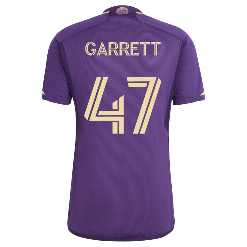 Mujer Camiseta Ian Garrett #47 Violeta 1ª Equipación 2023/24 La Camisa Argentina
