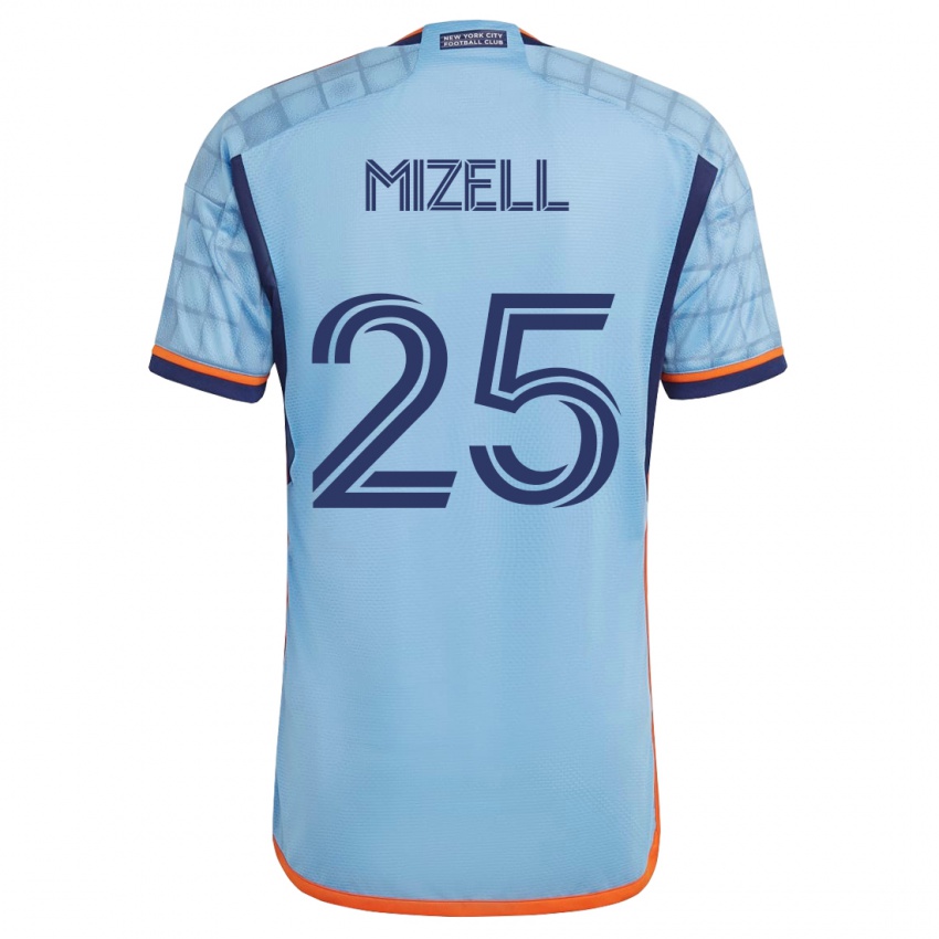Mujer Camiseta Cody Mizell #25 Azul 1ª Equipación 2023/24 La Camisa Argentina