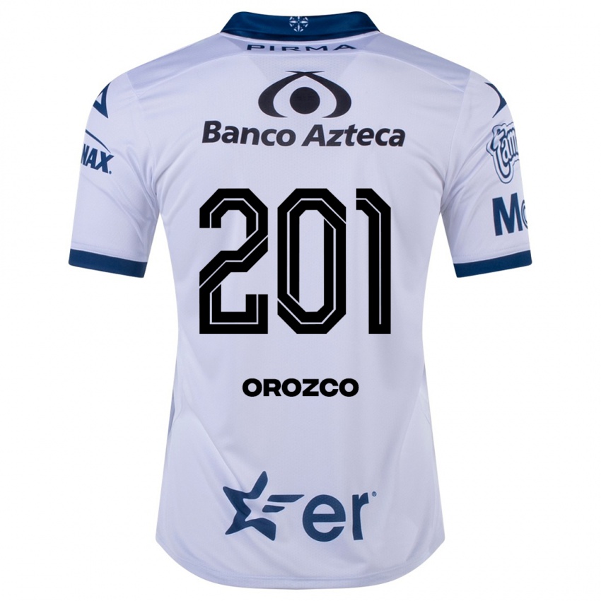 Mujer Camiseta Fabrizzio Orozco #201 Blanco 1ª Equipación 2023/24 La Camisa Argentina