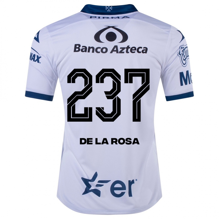 Mujer Camiseta Álvaro De La Rosa #237 Blanco 1ª Equipación 2023/24 La Camisa Argentina