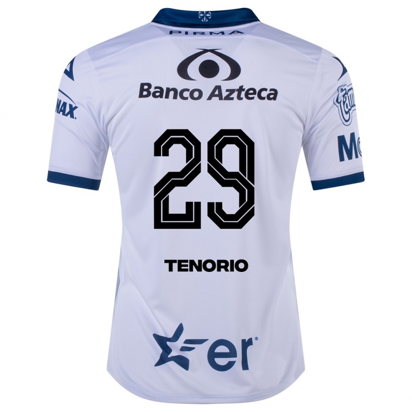 Mujer Camiseta Jessica Tenorio #29 Blanco 1ª Equipación 2023/24 La Camisa Argentina