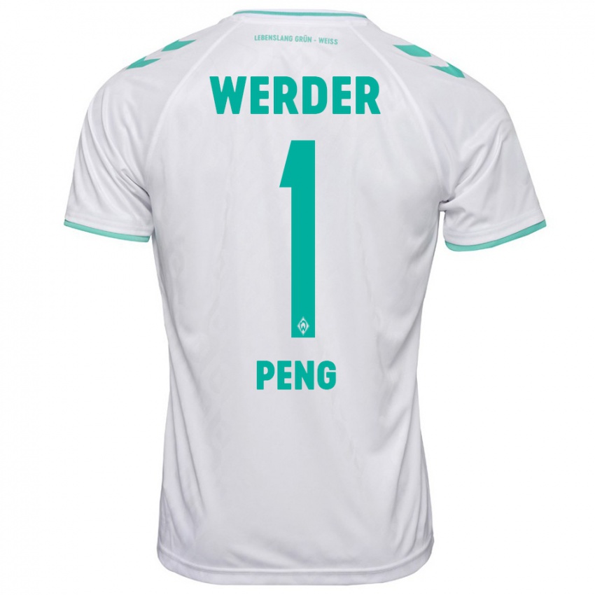 Mujer Camiseta Livia Peng #1 Blanco 2ª Equipación 2023/24 La Camisa Argentina