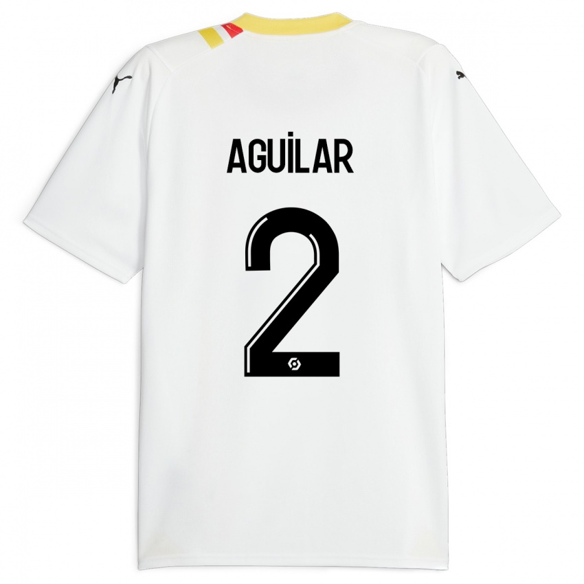 Mujer Camiseta Ruben Aguilar #2 Negro 2ª Equipación 2023/24 La Camisa Argentina