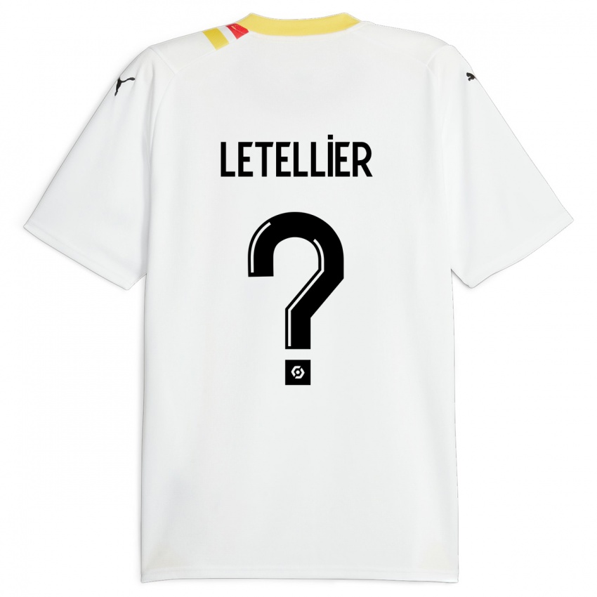 Mujer Camiseta Trévor Letellier #0 Negro 2ª Equipación 2023/24 La Camisa Argentina