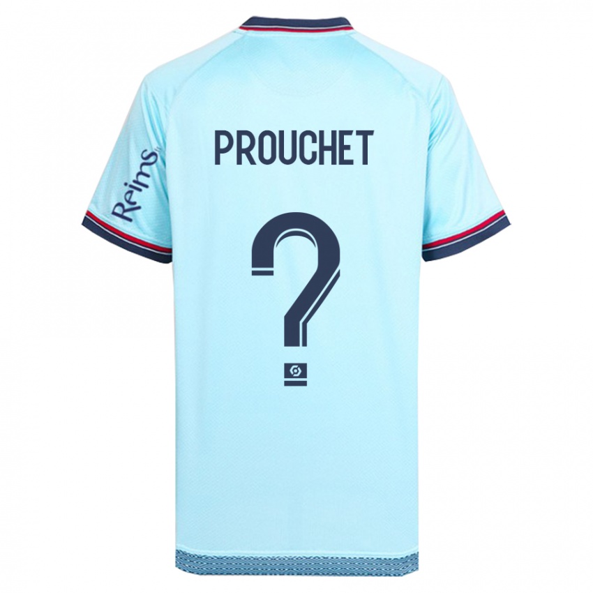 Mujer Camiseta Killian Prouchet #0 Cielo Azul 2ª Equipación 2023/24 La Camisa Argentina