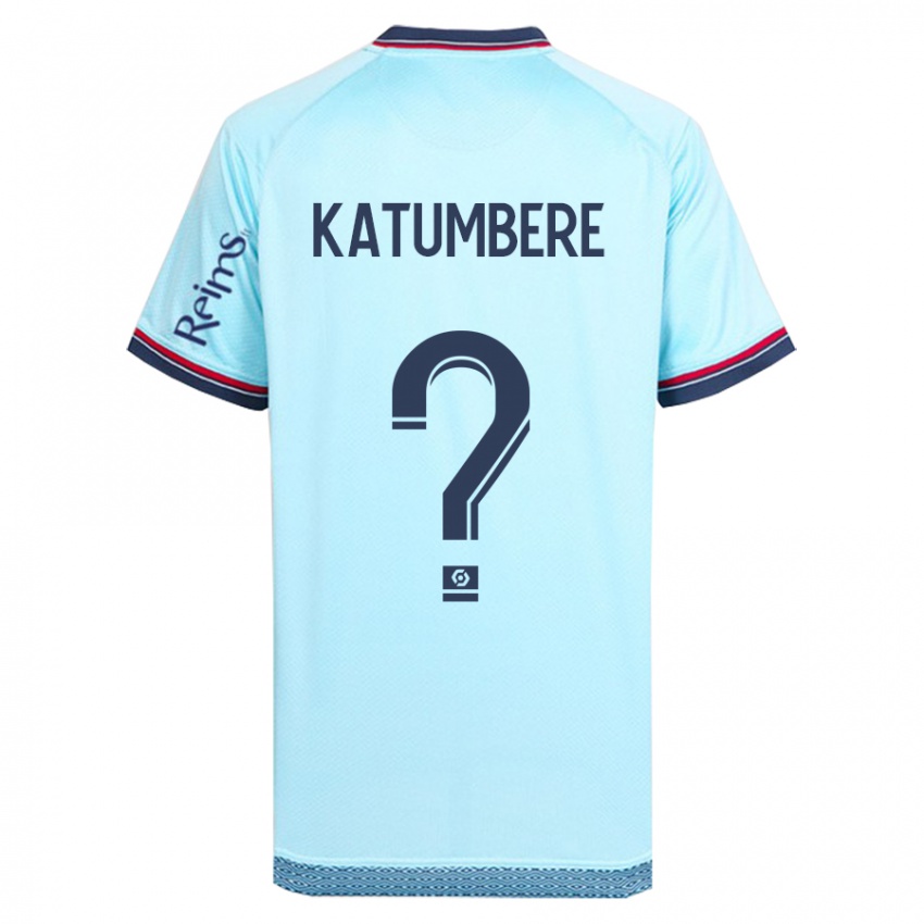 Mujer Camiseta Noah Katumbere #0 Cielo Azul 2ª Equipación 2023/24 La Camisa Argentina