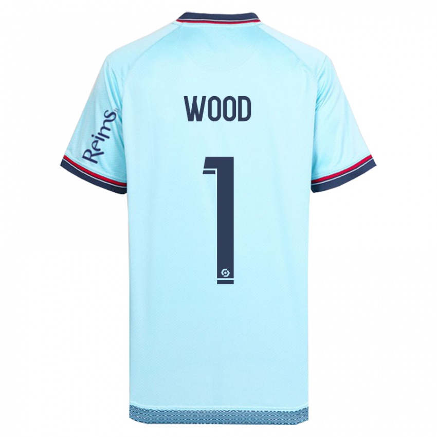 Mujer Camiseta Mackenzie Wood #1 Cielo Azul 2ª Equipación 2023/24 La Camisa Argentina