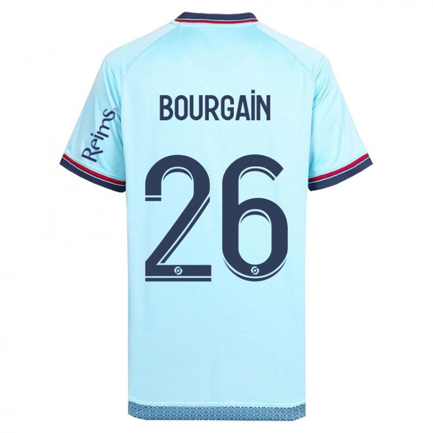 Mujer Camiseta Lea Bourgain #26 Cielo Azul 2ª Equipación 2023/24 La Camisa Argentina