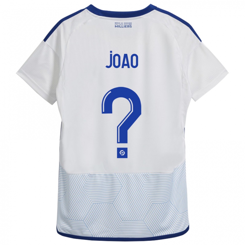 Mujer Camiseta Tchoula Joâo #0 Blanco 2ª Equipación 2023/24 La Camisa Argentina