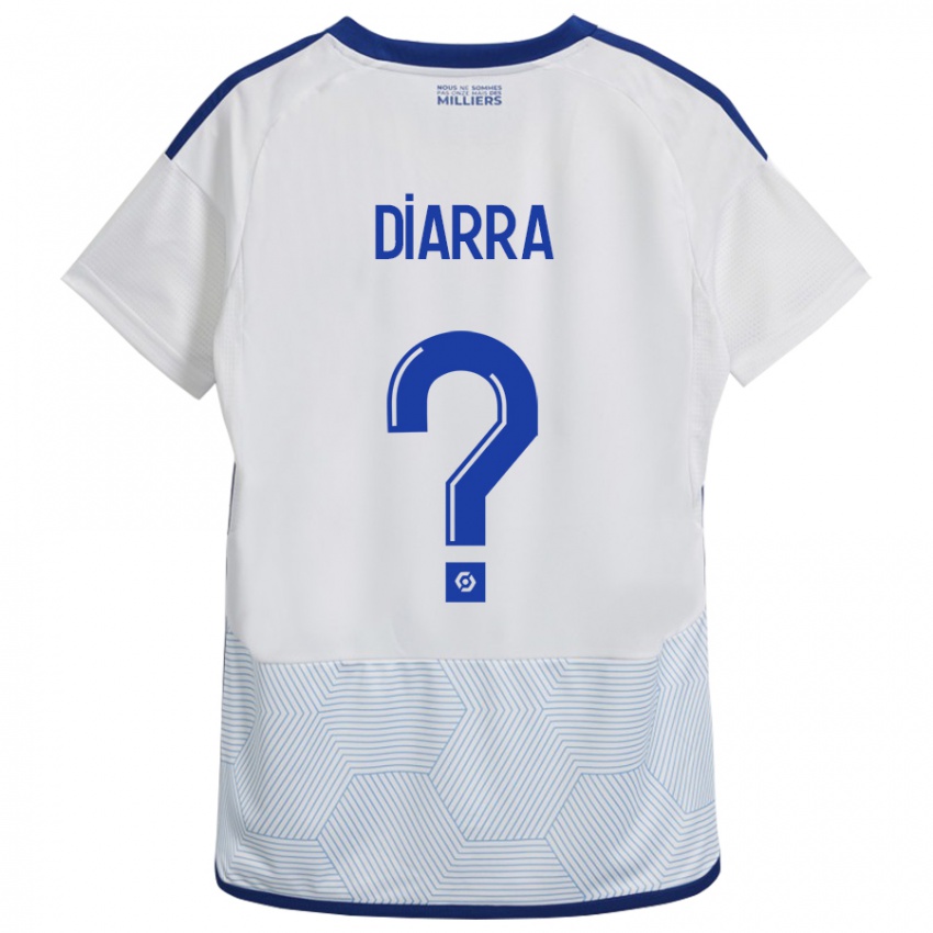 Mujer Camiseta Massaoly Diarra #0 Blanco 2ª Equipación 2023/24 La Camisa Argentina