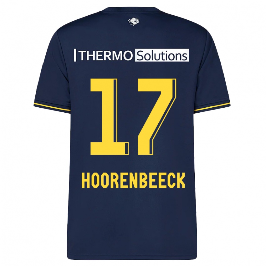 Mujer Camiseta Alec Van Hoorenbeeck #17 Armada 2ª Equipación 2023/24 La Camisa Argentina