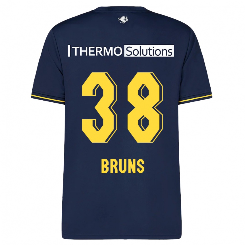 Mujer Camiseta Max Bruns #38 Armada 2ª Equipación 2023/24 La Camisa Argentina