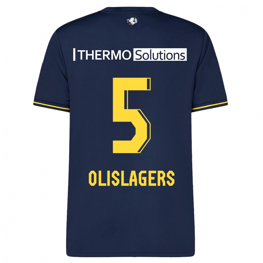 Mujer Camiseta Marisa Olislagers #5 Armada 2ª Equipación 2023/24 La Camisa Argentina