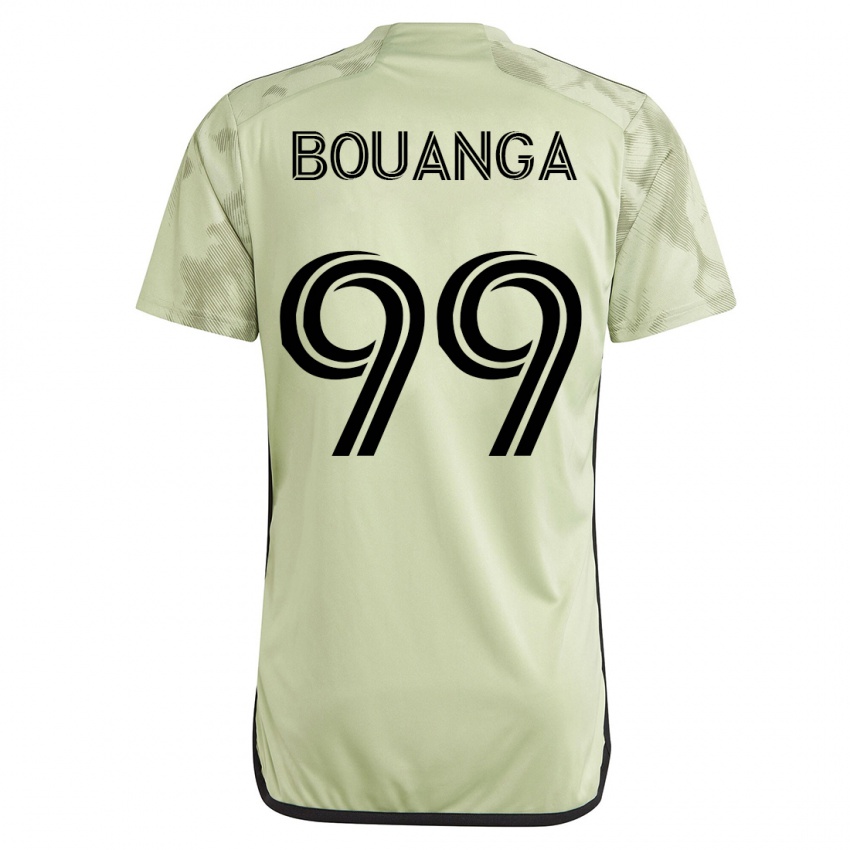 Mujer Camiseta Denis Bouanga #99 Verde 2ª Equipación 2023/24 La Camisa Argentina