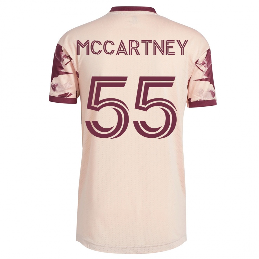 Mujer Camiseta Dawson Mccartney #55 Blanquecino 2ª Equipación 2023/24 La Camisa Argentina