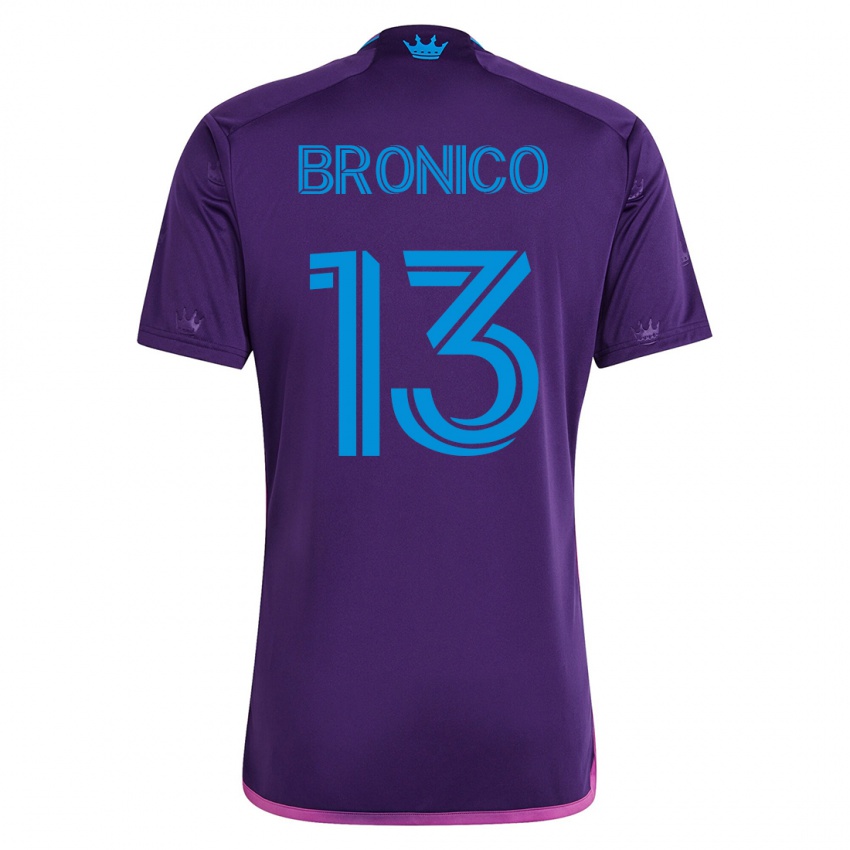 Mujer Camiseta Brandt Bronico #13 Violeta 2ª Equipación 2023/24 La Camisa Argentina