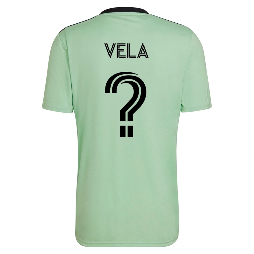Mujer Camiseta Christo Vela #0 Verde Claro 2ª Equipación 2023/24 La Camisa Argentina
