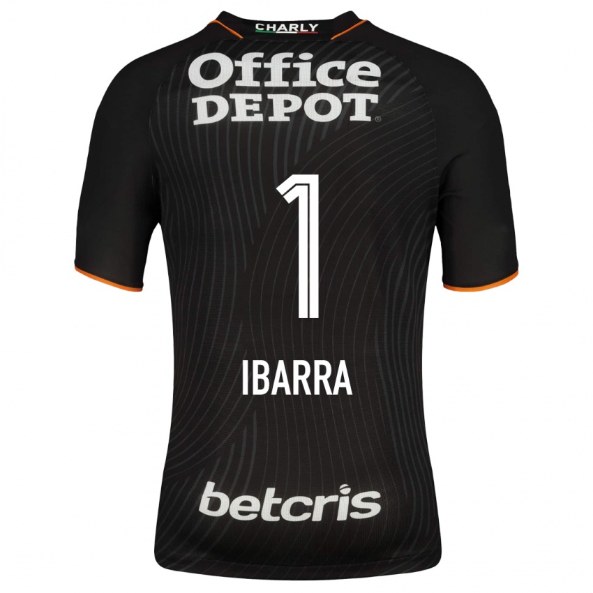 Mujer Camiseta Fabiola Ibarra #1 Negro 2ª Equipación 2023/24 La Camisa Argentina
