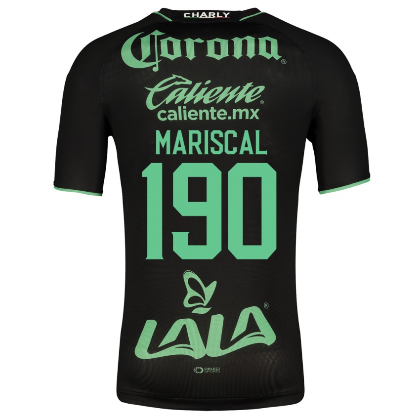 Mujer Camiseta Salvador Mariscal #190 Negro 2ª Equipación 2023/24 La Camisa Argentina
