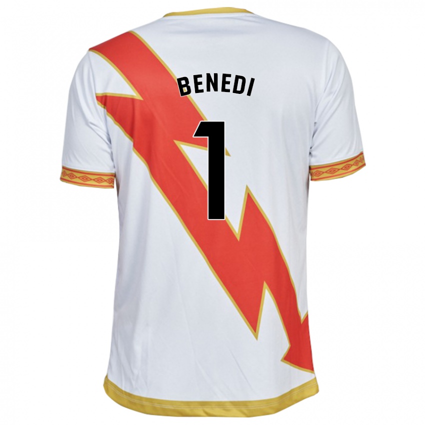 Niño Camiseta Miguel Benedi #1 Blanco 1ª Equipación 2023/24 La Camisa Argentina