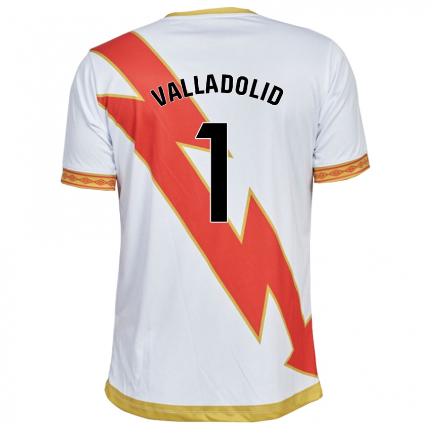 Niño Camiseta Miriam Valladolid Sánchez #1 Blanco 1ª Equipación 2023/24 La Camisa Argentina