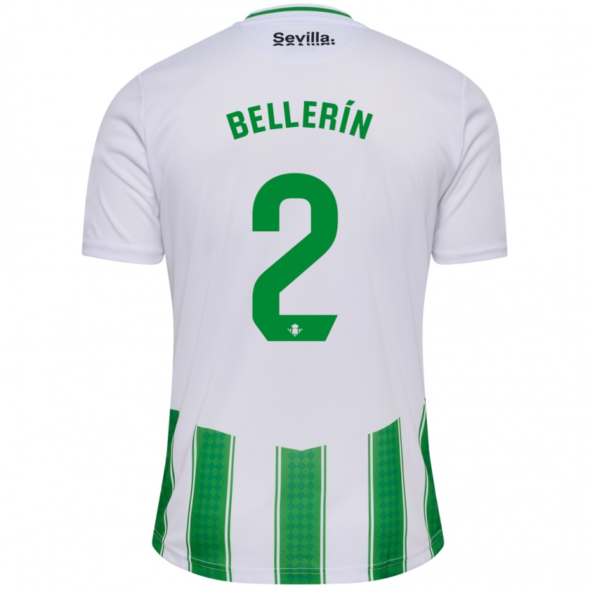 Niño Camiseta Hector Bellerin #2 Blanco 1ª Equipación 2023/24 La Camisa Argentina