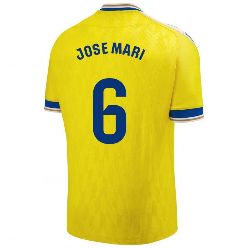 Niño Camiseta José Mari #6 Amarillo 1ª Equipación 2023/24 La Camisa Argentina