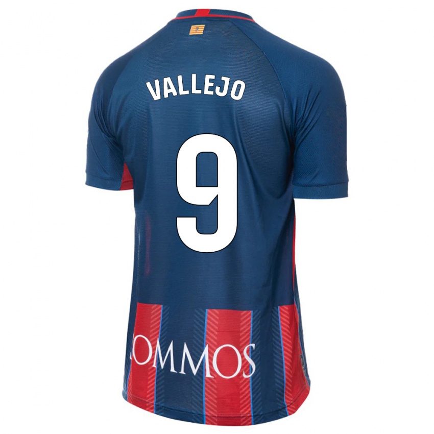 Niño Camiseta Hugo Vallejo #9 Armada 1ª Equipación 2023/24 La Camisa Argentina