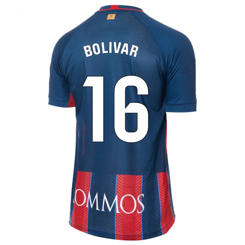 Niño Camiseta Jovanny Bolívar #16 Armada 1ª Equipación 2023/24 La Camisa Argentina