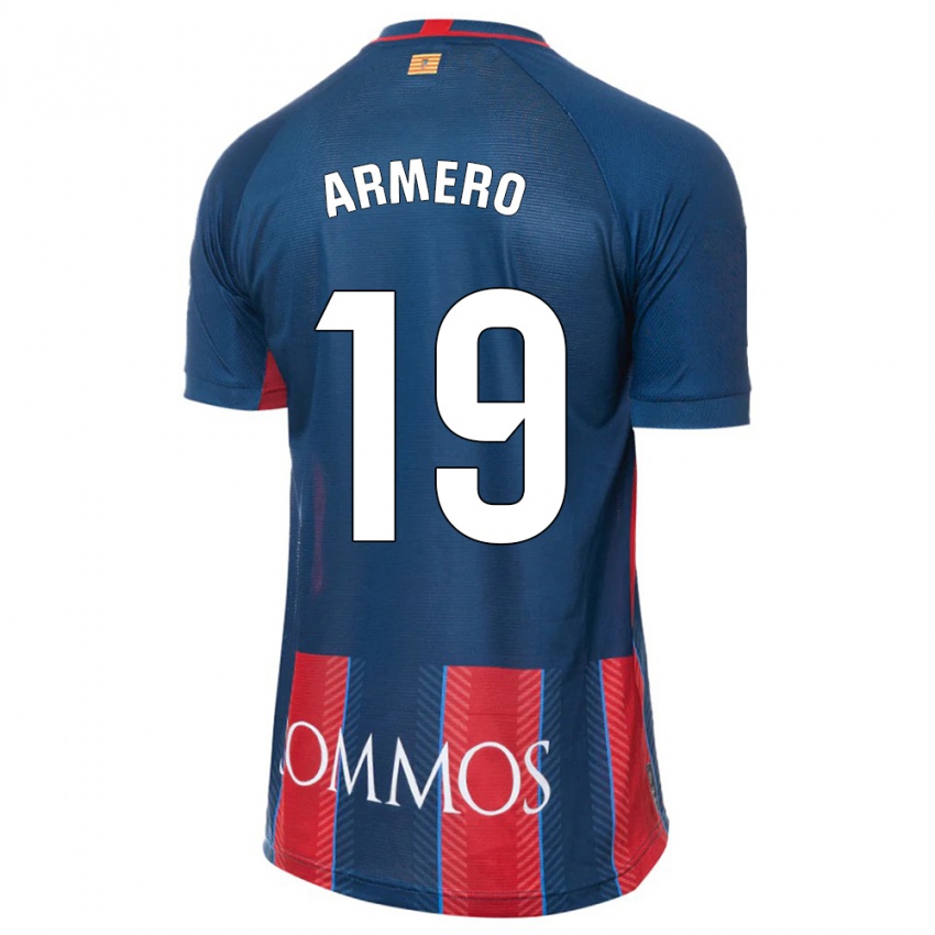 Niño Camiseta Sergi Armero #19 Armada 1ª Equipación 2023/24 La Camisa Argentina